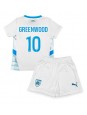 Olympique de Marseille Mason Greenwood #10 Hjemmedraktsett Barn 2024-25 Korte ermer (+ bukser)